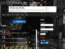 Tablet Screenshot of dogglounge.com